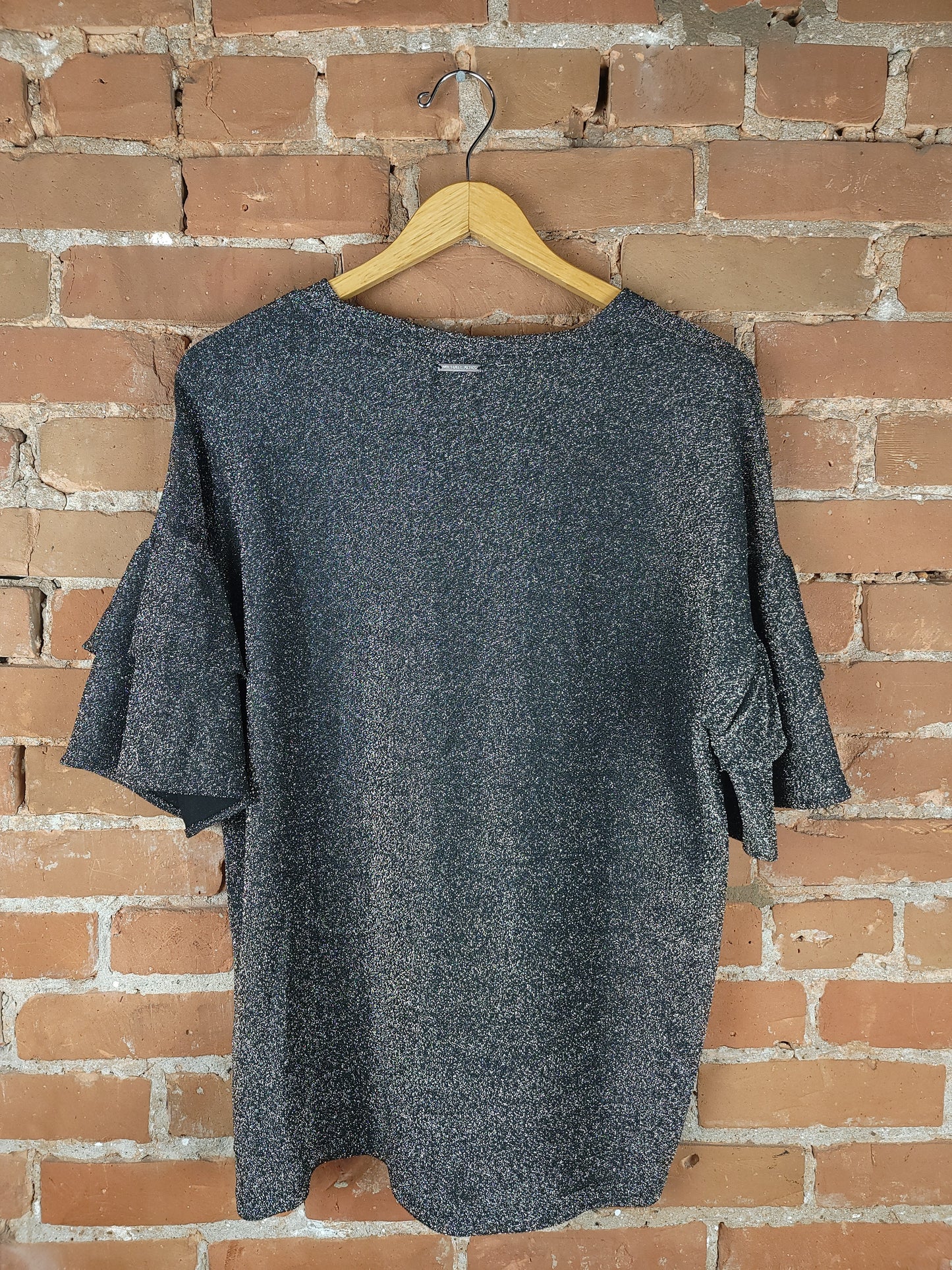 Michael Kors Sparkly Silver Top
