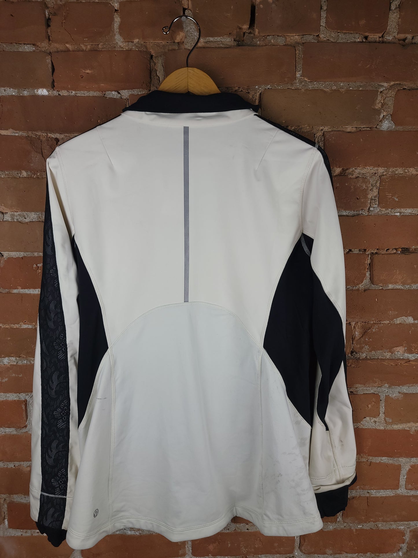 Lululemon Cream Jack w/ Lace Detailing