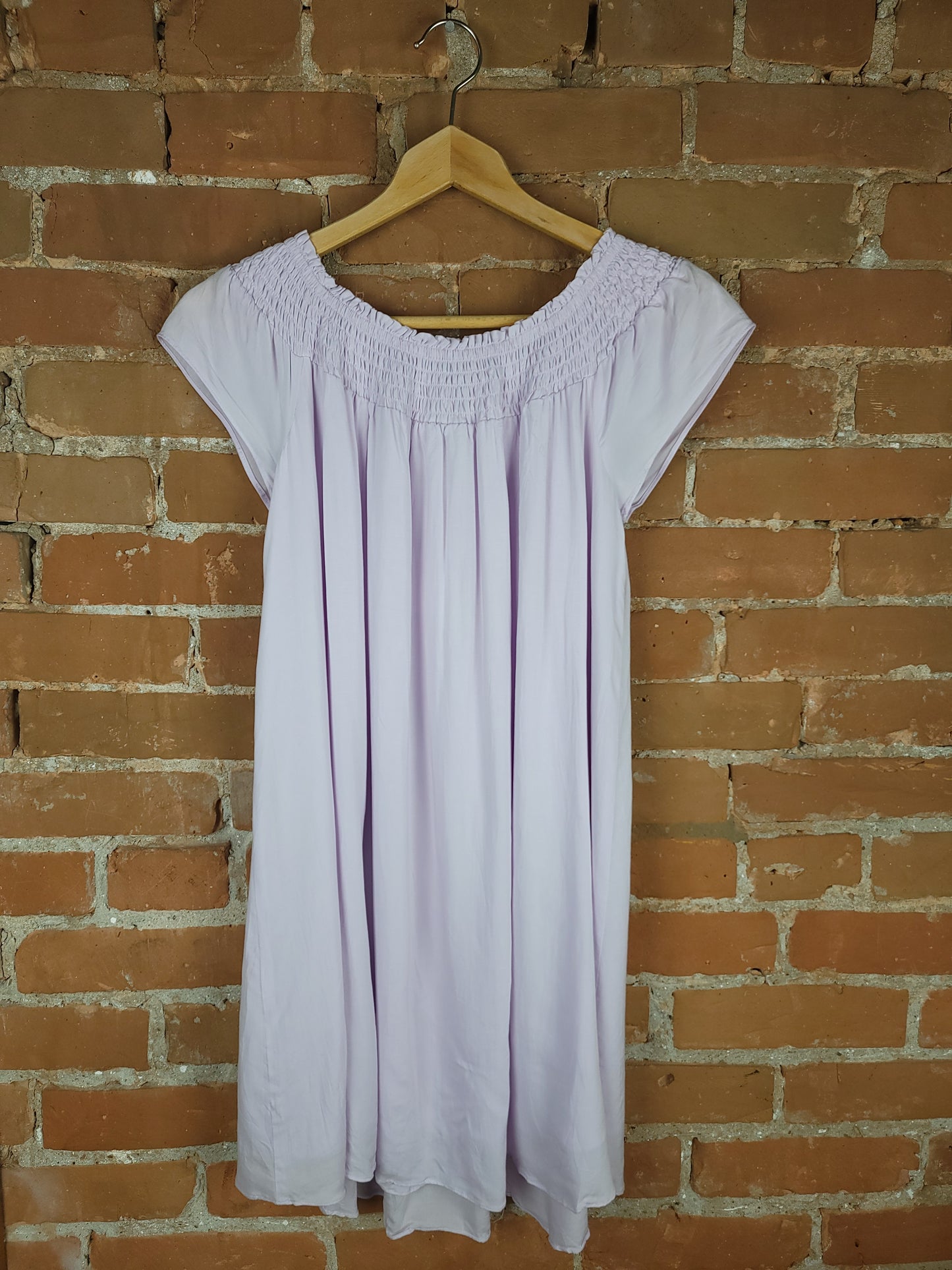 Aritzia Talula Lilac Baby Doll Dress
