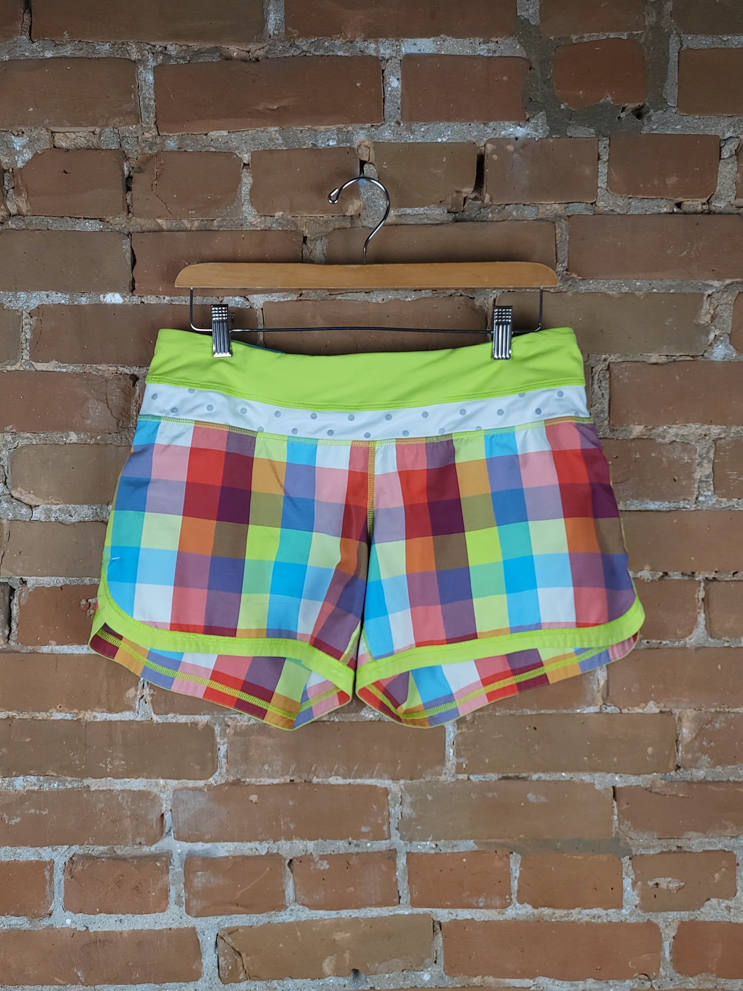 Lululemon Checkered & Polka Dotted Shorts