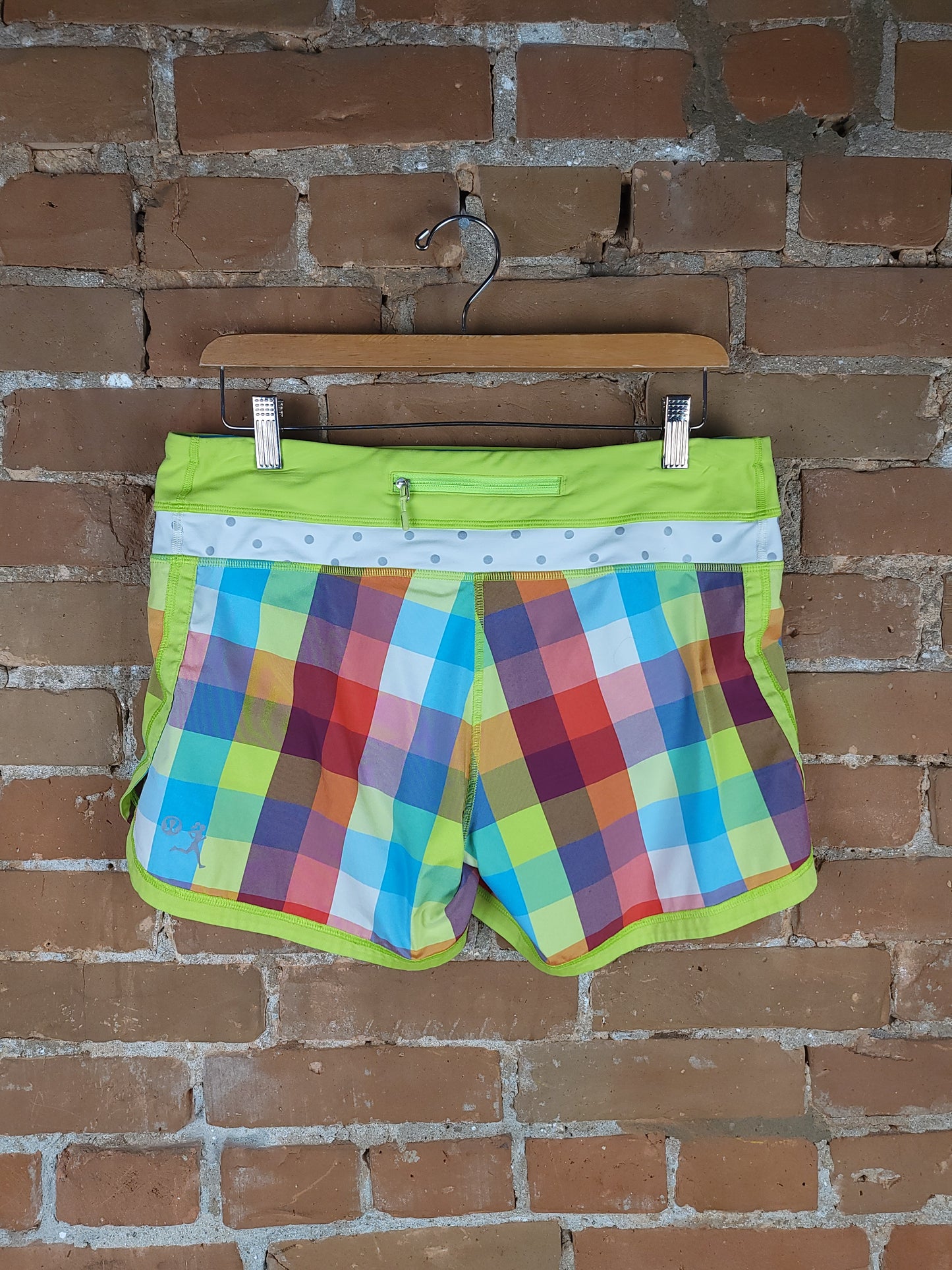 Lululemon Checkered & Polka Dotted Shorts