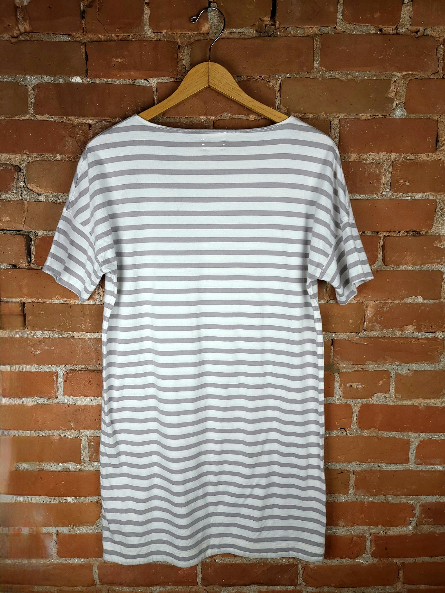 Aritzia Wilfred 100% Cotton Striped Dress