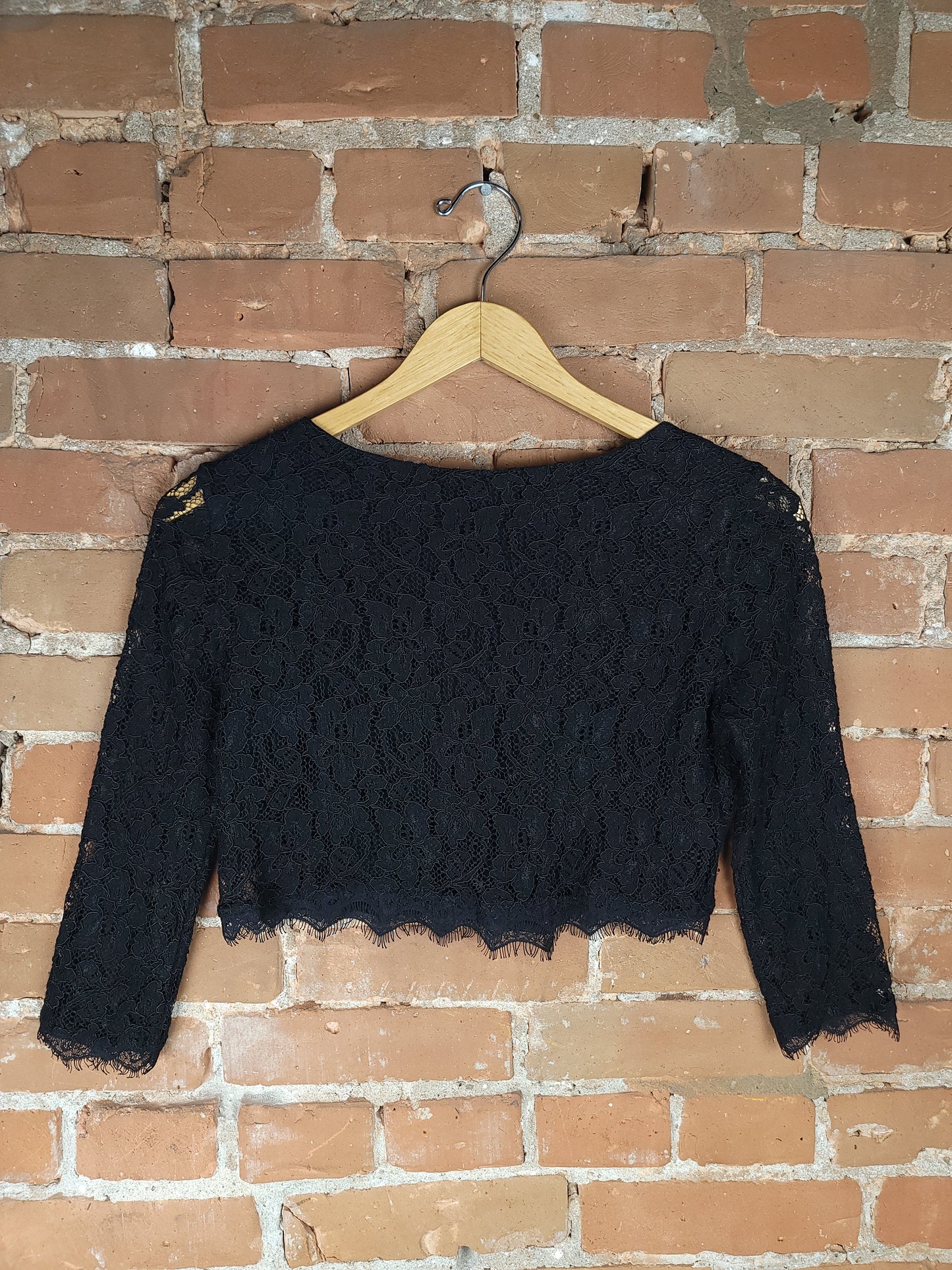 Aritzia Babaton Cropped Lace Top