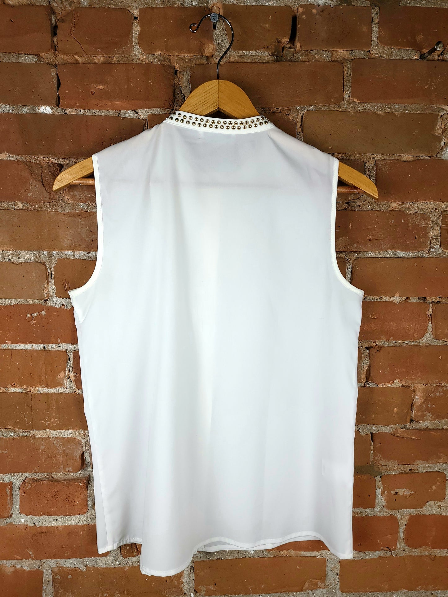 Calvin Klein White Gold Studded Tank