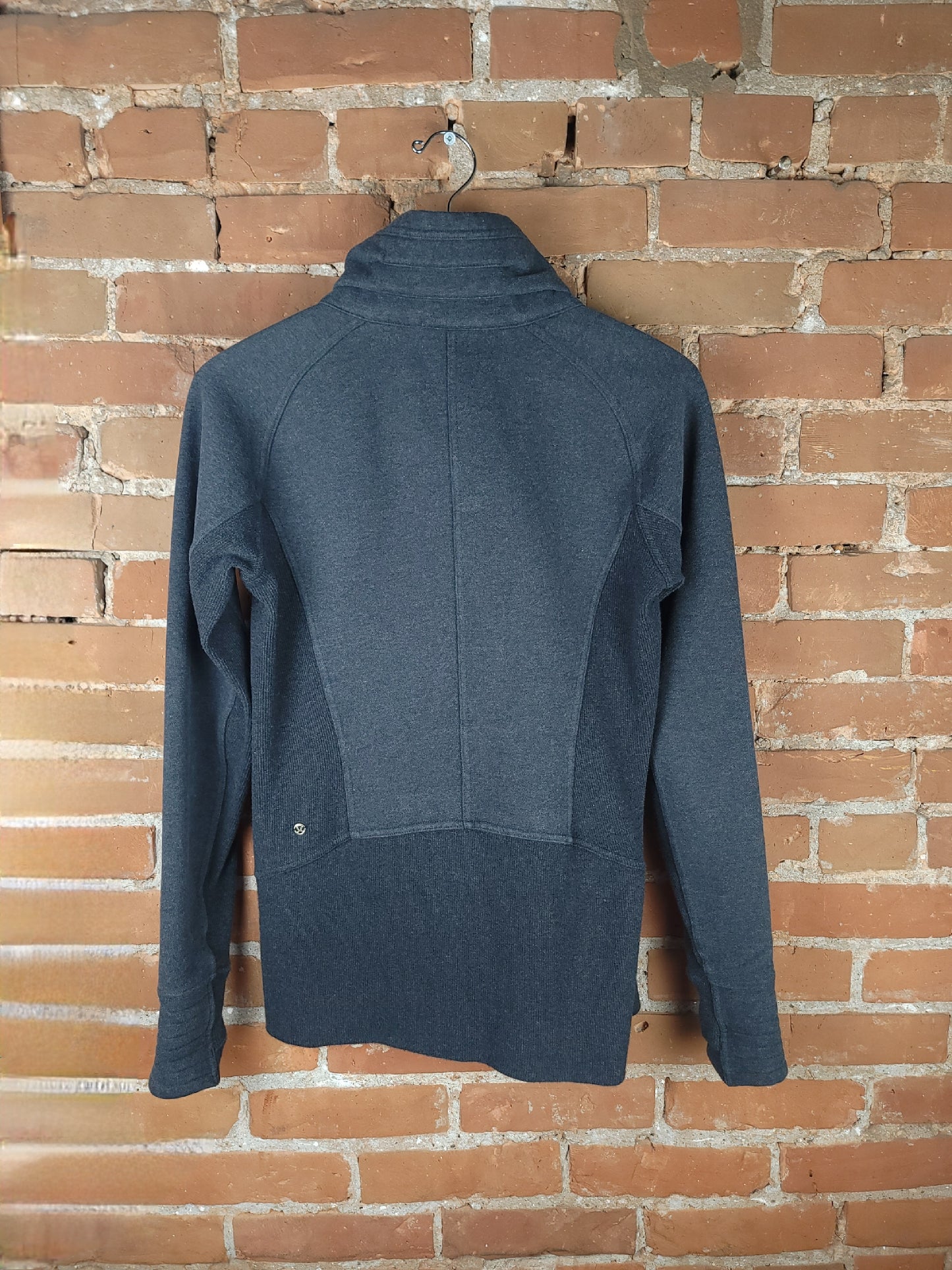 Charcoal Grey Lululemon Zip Coat