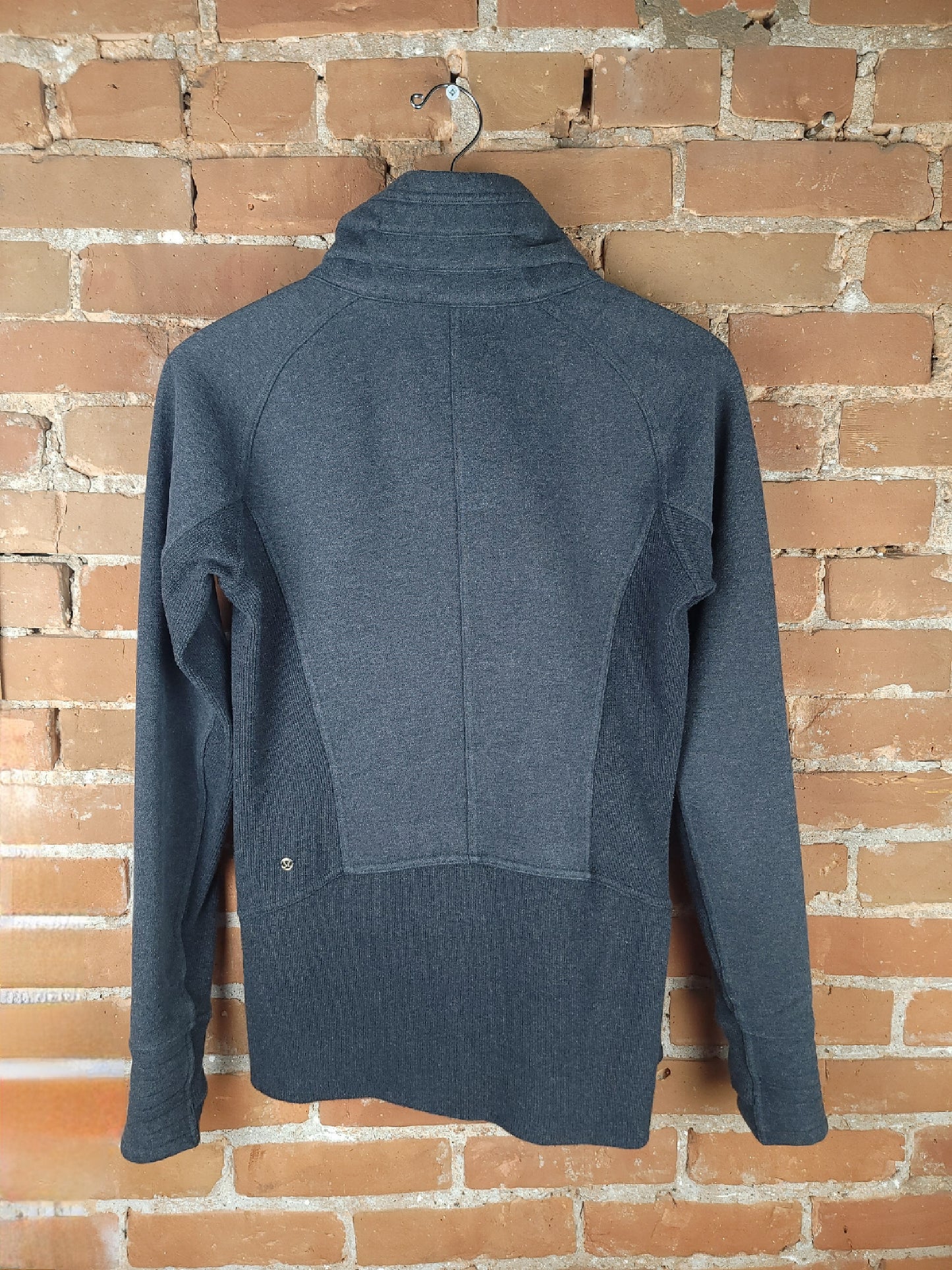 Charcoal Grey Lululemon Zip Coat