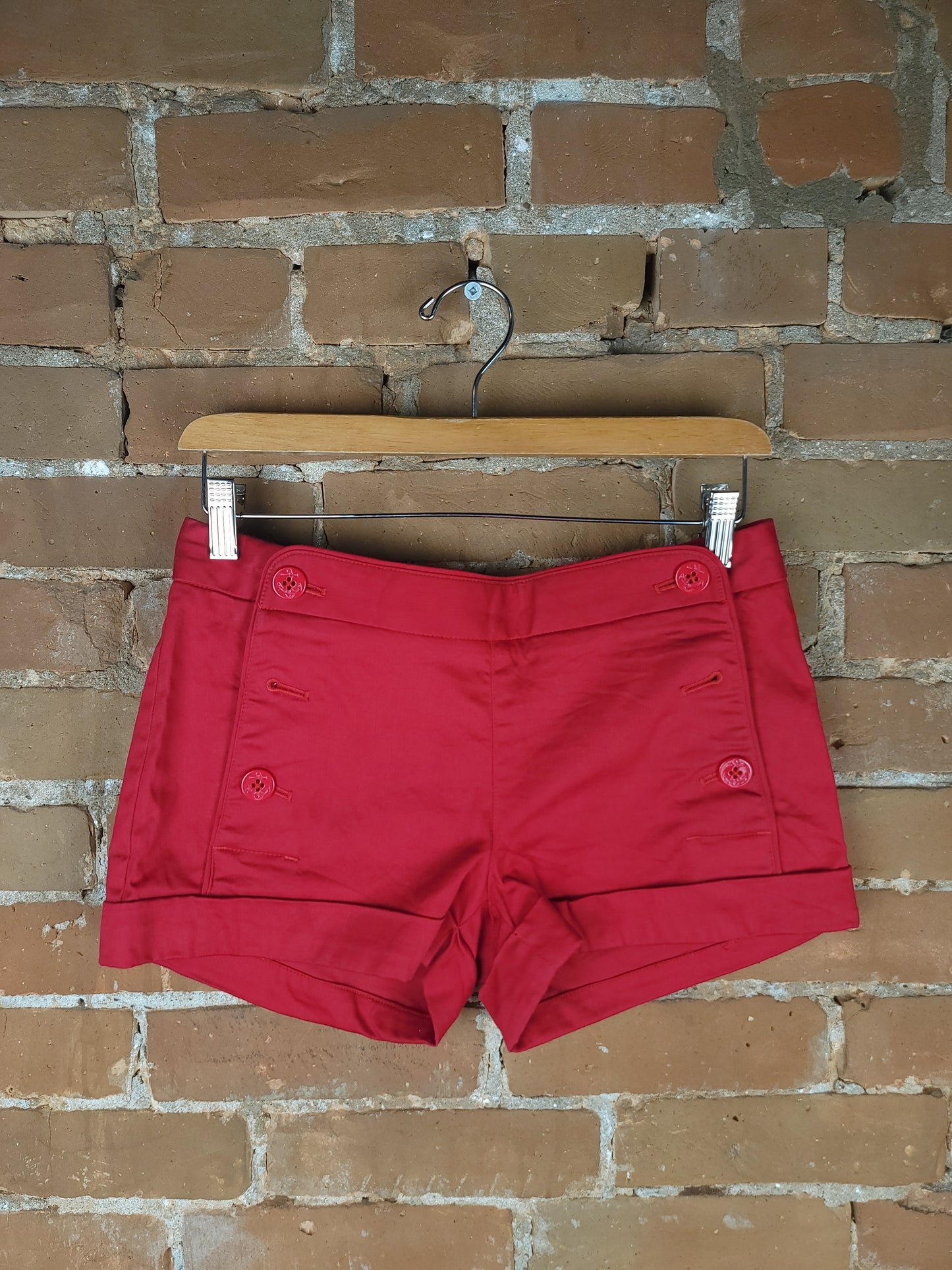Aritzia Talula Red Shorts