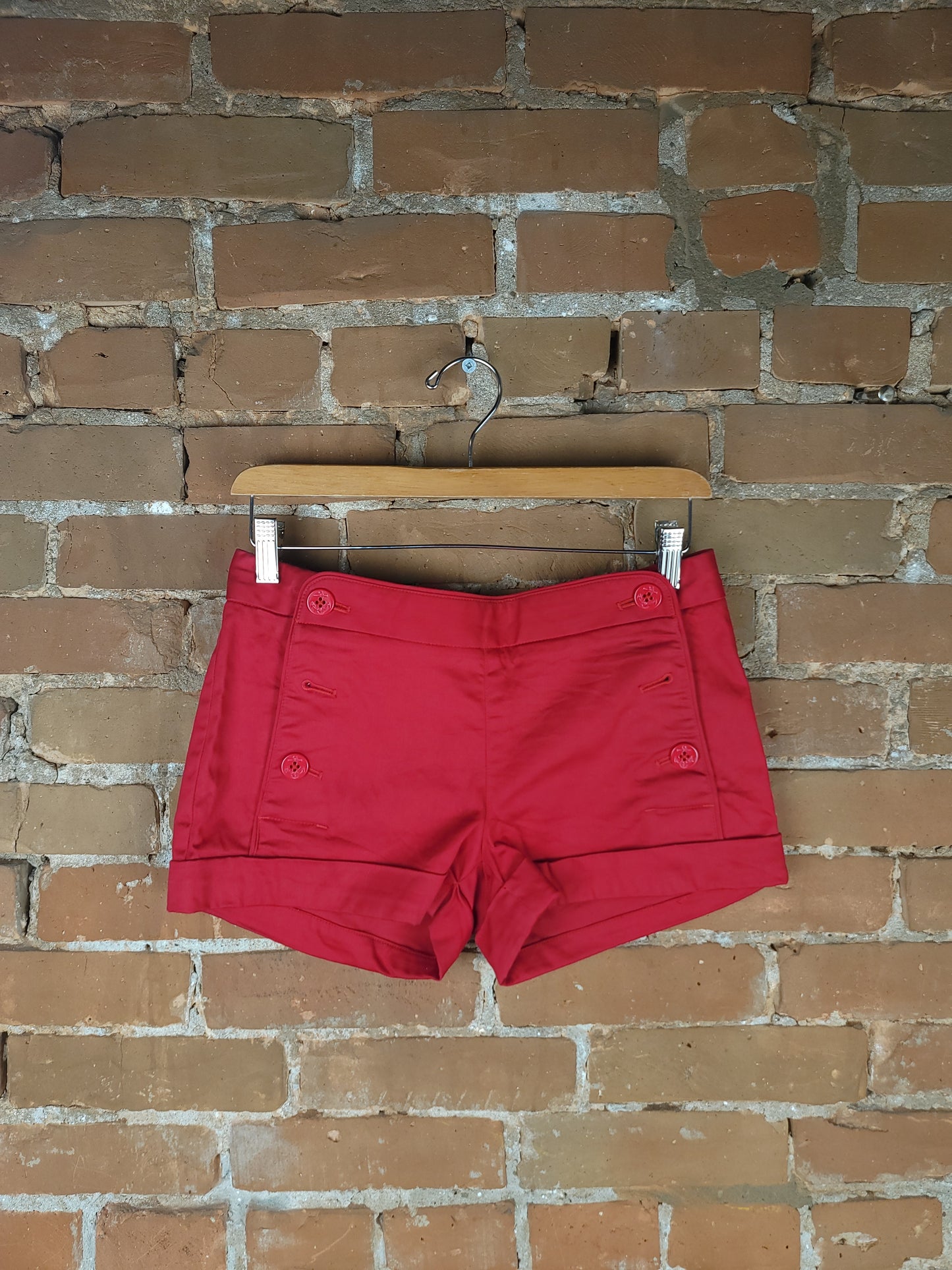 Aritzia Talula Red Shorts