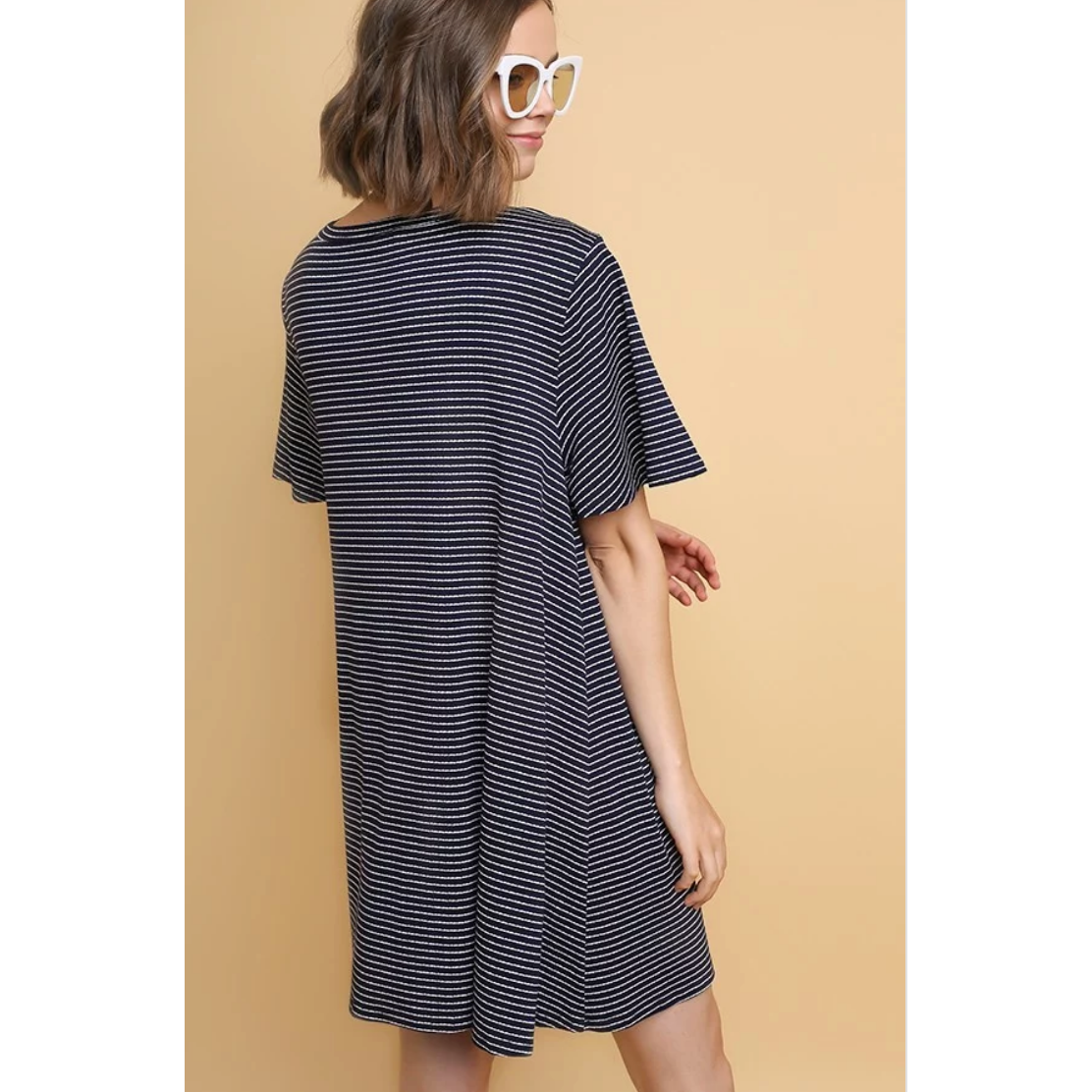 Dress Blue White