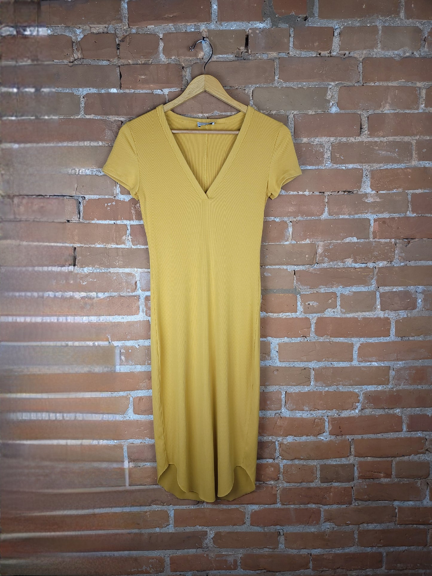 Wilfred Free Golden V-Neckline Dress