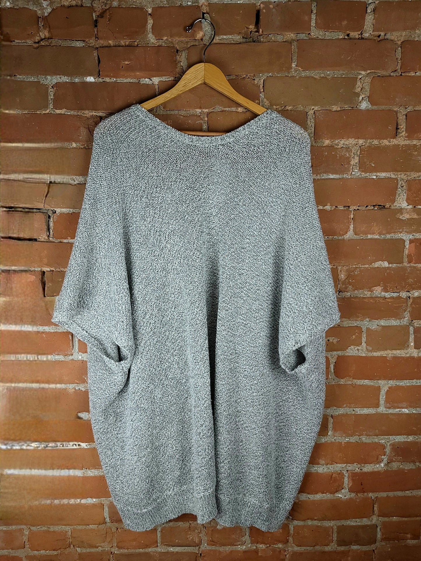 Aritzia Community Grey Knit Cardigan Sweater