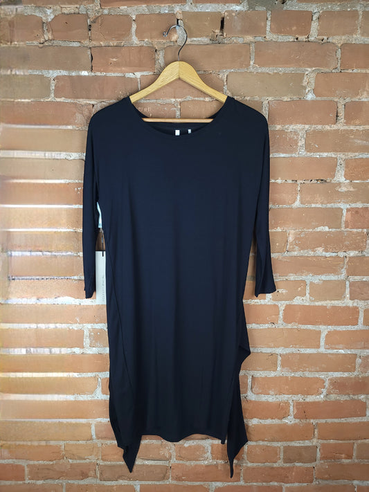 Aritzia Babaton Black Tie Dress