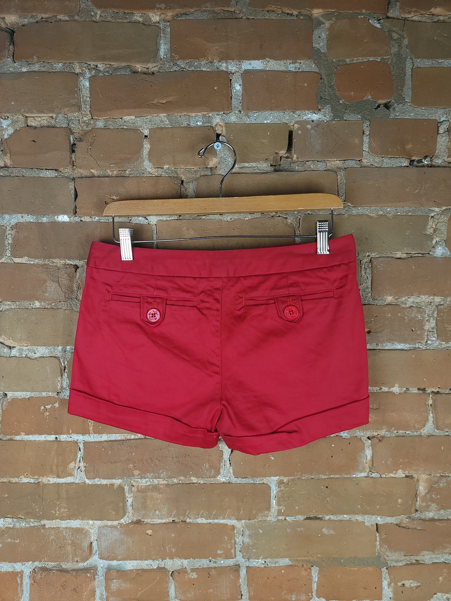 Aritzia Talula Red Shorts