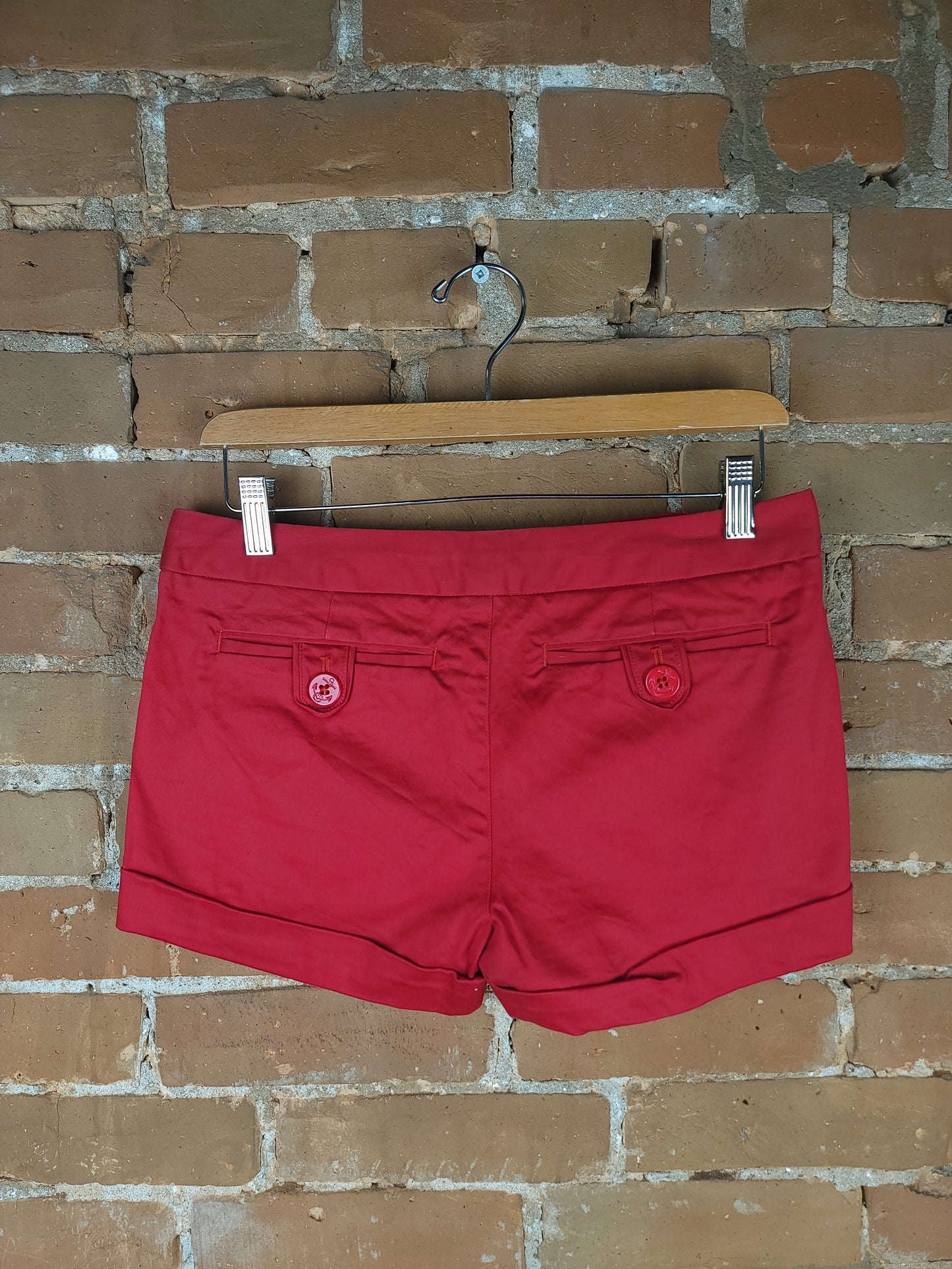 Aritzia Talula Red Shorts
